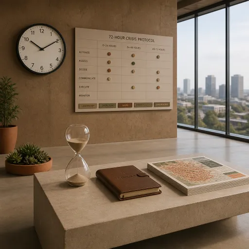 The First 72 Hours: A CEO's Crisis Decision Protocol When Compound Threats Hit