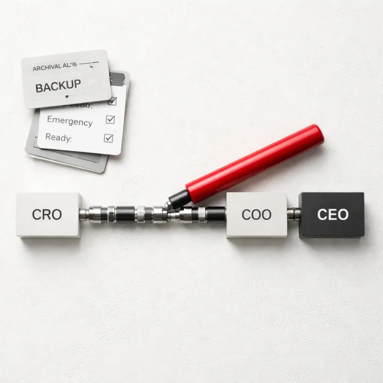 CEO Succession Planning: From Emergency Backup to Always-Ready Pipeline