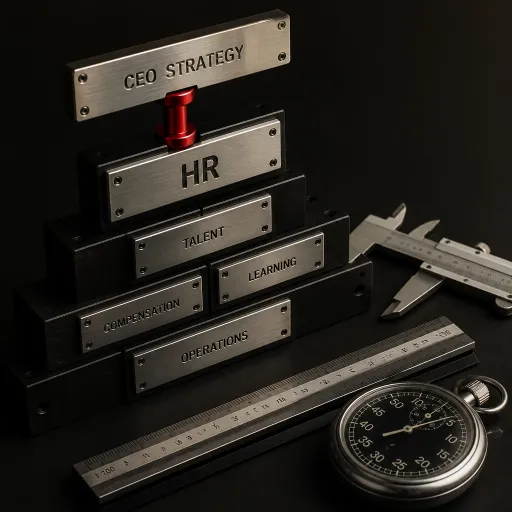 Designing an HR department structure that accelerates CEO strategy