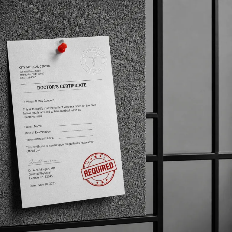 When can an employer require a doctor’s note? Governance choices every CEO must own