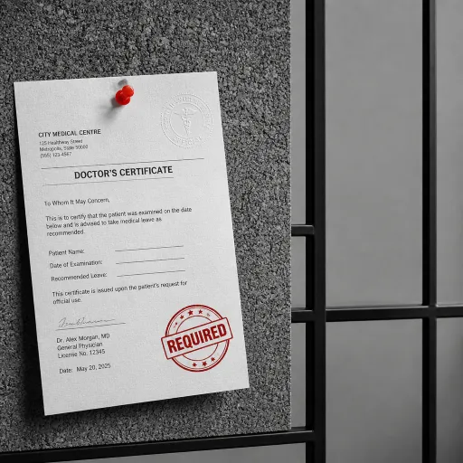 When can an employer require a doctor’s note? Governance choices every CEO must own
